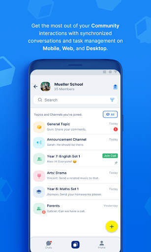 Kubes – Team Messenger & Business Collaboration screenshot 3