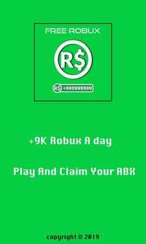 Robuxat: Free daily Rubox for Roblox screenshot 2