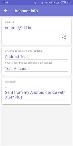 XgenPlus - Fast & Secure Email screenshot 7