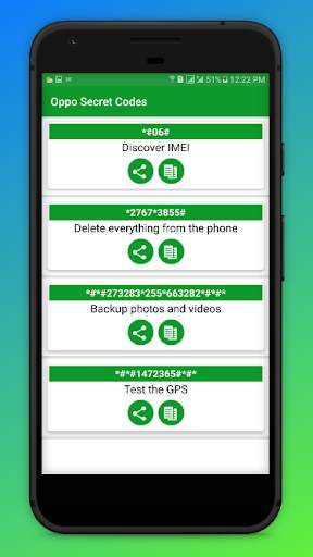 Secret Code For Oppo Mobiles 2021 скриншот 3
