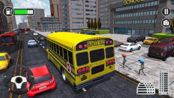 Virtual Kid High School Bus Driving simulator 2018 screenshot 11