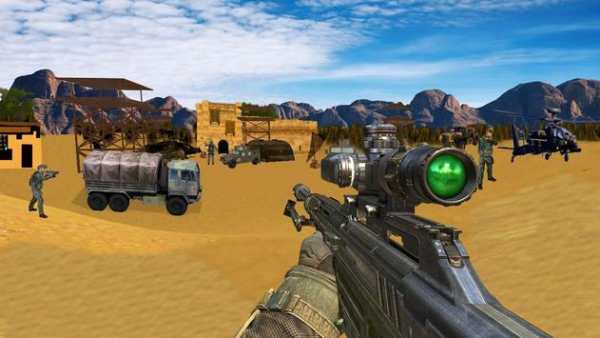 Sniper Desert Aksi screenshot 4