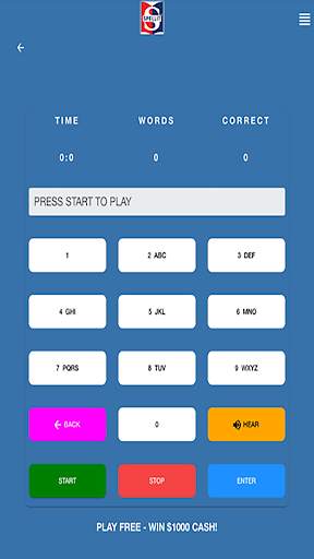 SPELLIT® SPELL WORDS WIN CASH screenshot 2
