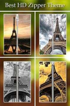 Paris Zipper Lock screenshot 1