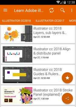 Learn Adobe illustrator CC screenshot 4