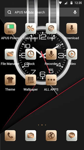 Business Extreme APUS Launcher theme screenshot 2