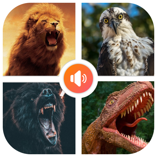 Free animal sounds for babies: name animal calls icon