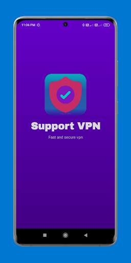 Support VPN - Free VPN Proxy & Fast VPN Server screenshot 1