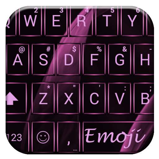 Gate Pink Emoji Keyboard 100