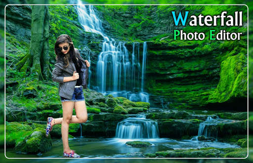 Waterfall Photo Frames - dp pic blur effect editor screenshot 1