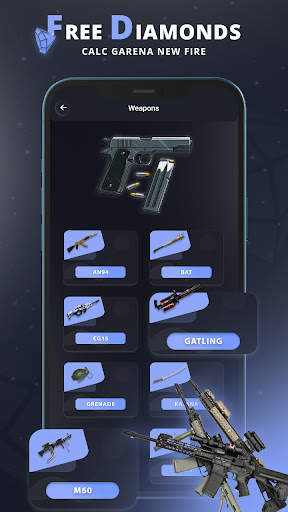 Free Diamonds Calc Garena New Fire screenshot 5