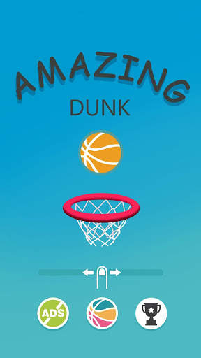 Amazing Dunk-Game bola basket paling menyenangkan! screenshot 4