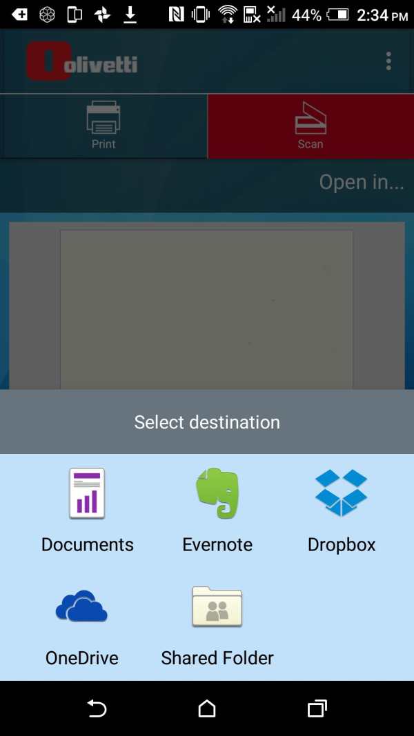 Olivetti Mobile Print screenshot 5