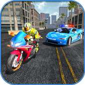 Motorbike Racer – Real Police Car Chase Game logo