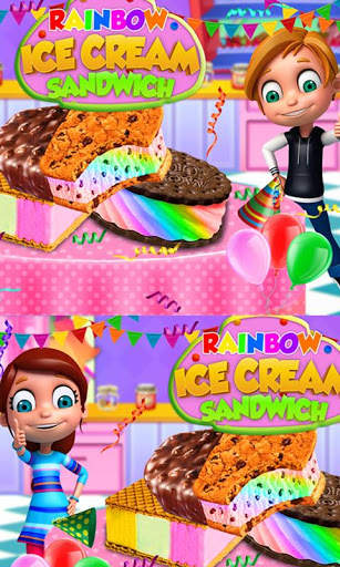 Sweet Ice Cream Sandwich Making Game screenshot 4