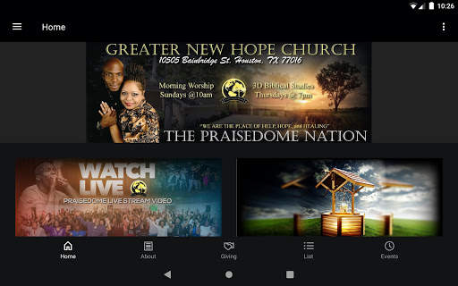 Greater New Hope Church screenshot 4