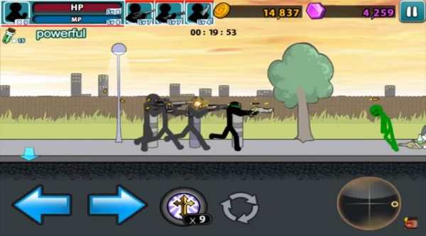 Angry Stick Gun Fighter स्क्रीनशॉट 1