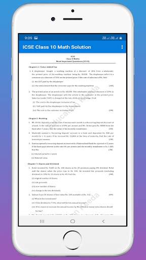 ICSE Selina Class 10 Math Solution OFFLINE screenshot 7