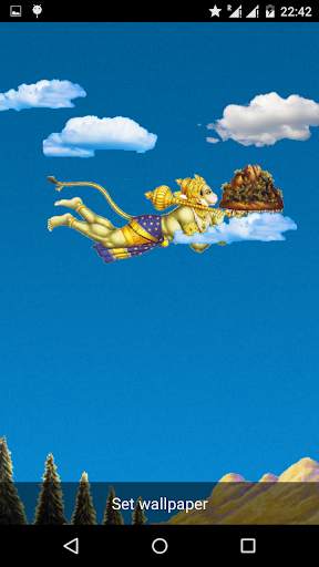 Jai Hanuman Live Wallpaper screenshot 1