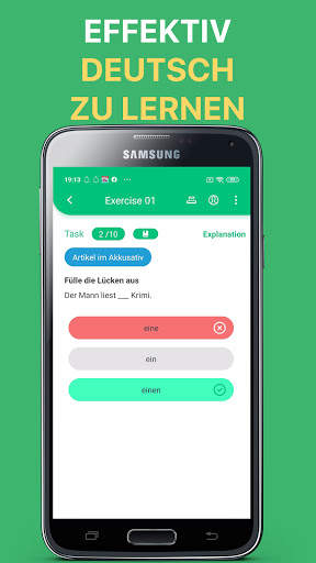 Deutsch Lernen A1-A2-B1-B2 Gratis Grammatik Übung screenshot 5