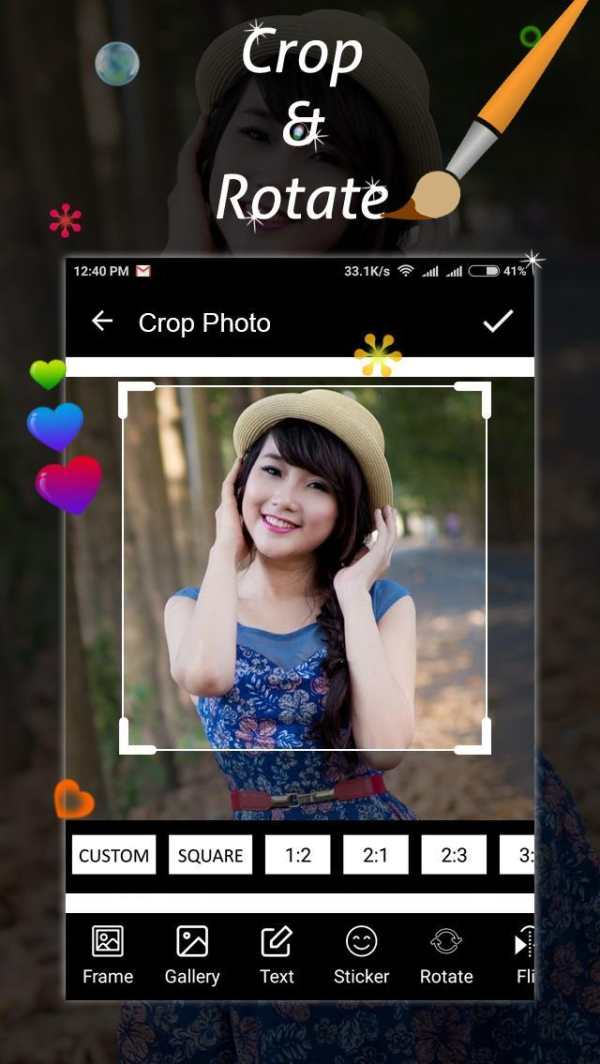 Photo Glitter Sparkle Effect screenshot 1