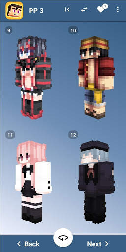 Anime Skins Minecraft 1 تصوير الشاشة