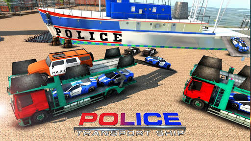 US Police Cruise Ship Car Truck Plane Transporter screenshot 1