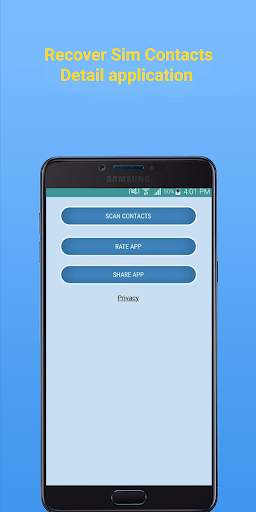Recover Sim Contacts Details screenshot 1