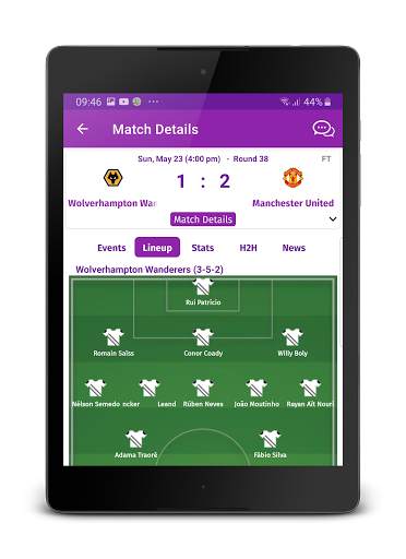 Livescores Plus screenshot 11