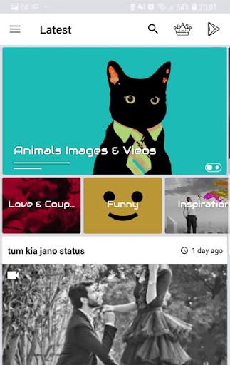 Bobfy Baixar Vídeos Engraçados pra Whatsapp Status screenshot 1