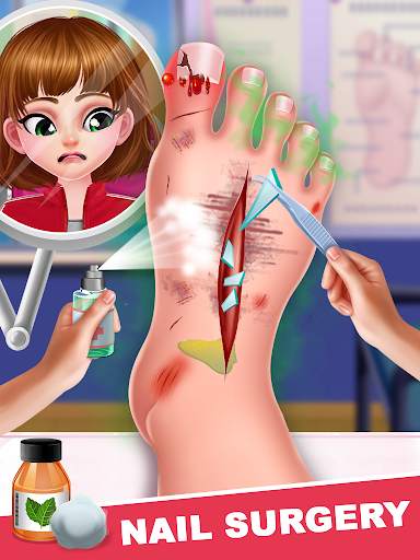 Foot & Knee Doctor - Heart Surgery Hospital Games screenshot 4