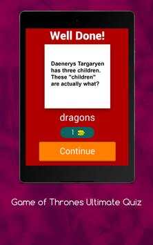 Quiz for Game of Thrones Bonus screenshot 7