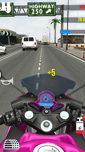 Moto Speed Traffic Rider screenshot 5