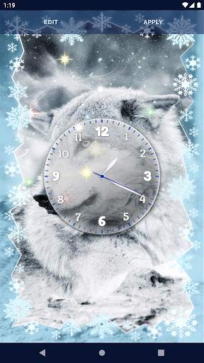 Night Wolf Live Wallpaper screenshot 3