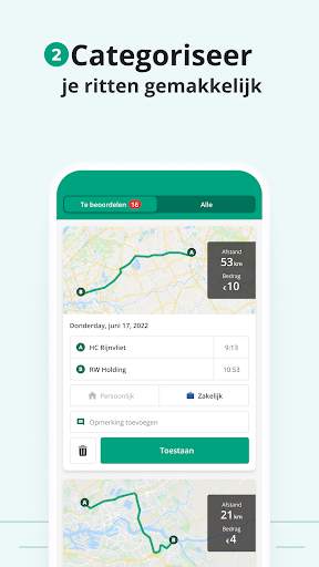 Driversnote Rittenregistratie screenshot 5