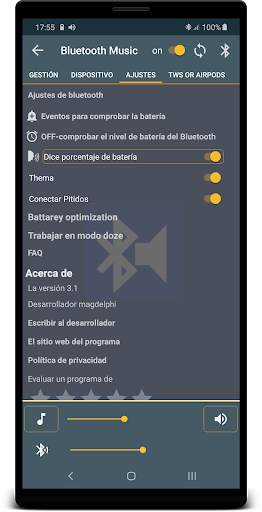 Bluetooth Music  Widget Battery TWS Pods FREE screenshot 5