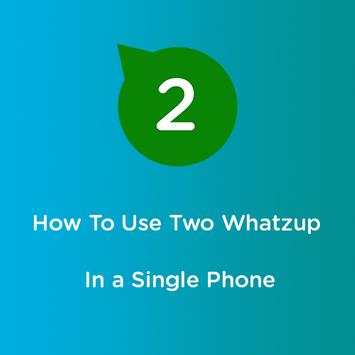 Two account for Whatsapp screenshot 1