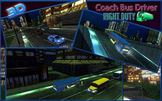 Pelatih bus tugas sopir malam screenshot 6