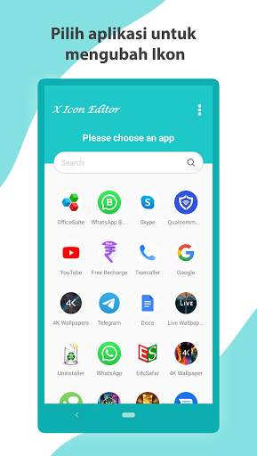 X Icon Editor (Sesuaikan ikon & Pintasan Aplikasi) screenshot 1