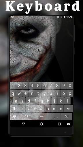 Joker Keyboard Lock Screen screenshot 1