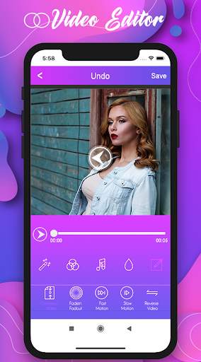 Video Editor & Crop Video - Video Maker with Music screenshot 1