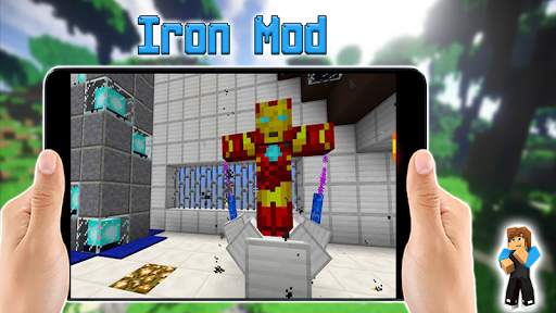 Iron Superhero for Minecraft PE screenshot 2