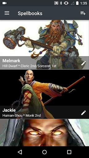 5th Edition Spellbook screenshot 1