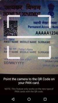 PAN Card Search, Scan, Verify & Application Status screenshot 1