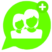 Search Friends girl Tool icon