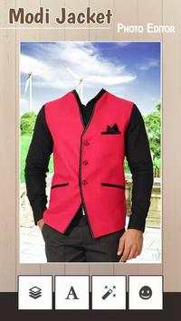 Modi Jacket Photo Editor - Photo Suit Editor screenshot 1