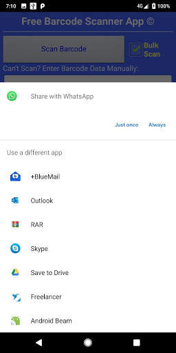 Free Barcode Scanner App 5 تصوير الشاشة
