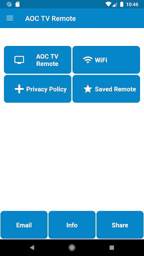 AOC TV Remote Control screenshot 1