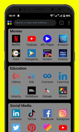 Go Chrome Lite : Fast Browser screenshot 6