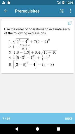College Algebra screenshot 6